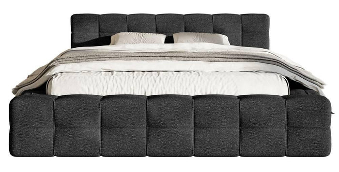 Selsey Design Tilly bedframe chenille met opbergvak 140 x 200 cm