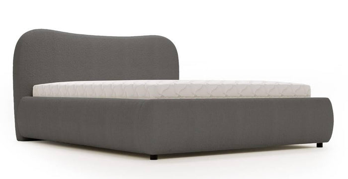 NADUVI Collection Lavelle bedframe bouclé met opbergvak 180 x 200 cm