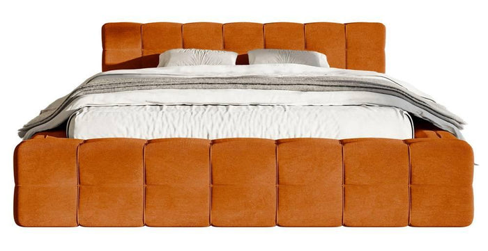 Selsey Design Tilly bedframe velvet met opbergvak 180 x 200 cm