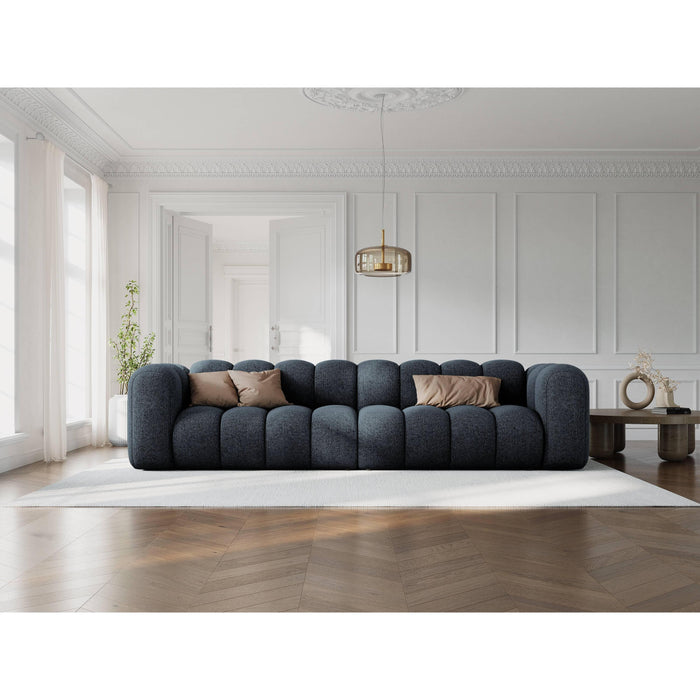 Micadoni Lupine 4-zitsbank - Chenille - Koningsblauw