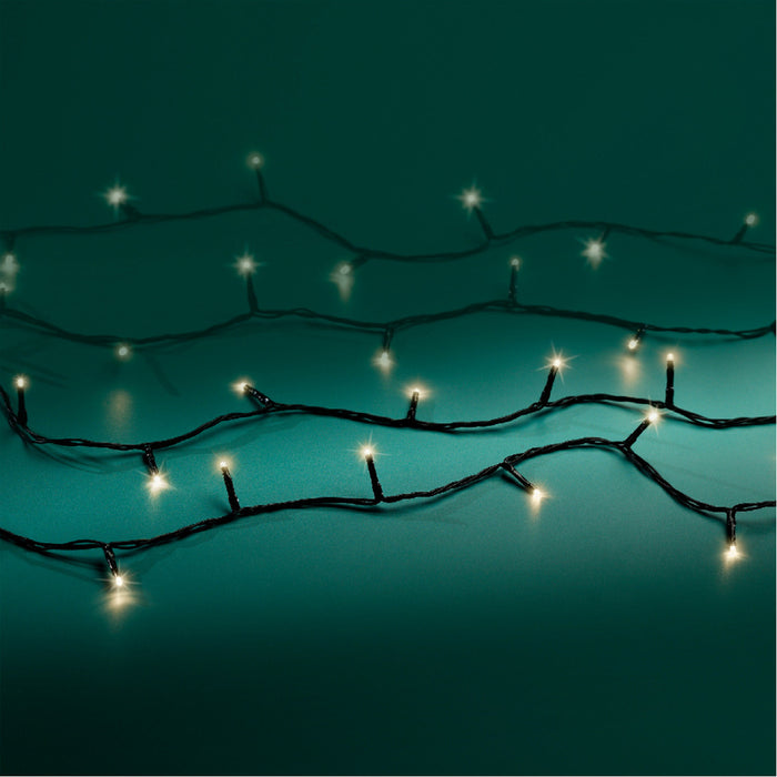 Lumineo Kerstverlichting - 120 leds - warm wit - 9 m
