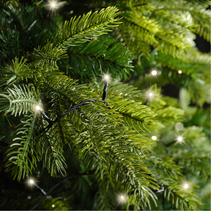 Lumineo Kerstverlichting - 120 leds - warm wit - 9 m