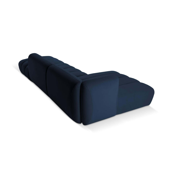 Micadoni 5-zits hoekbank Harry links open velvet