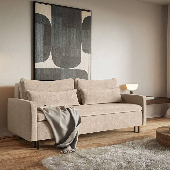 Selsey Design Umbras 3-zitsbank chenille met opbergvak