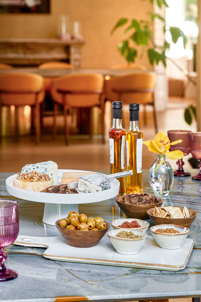 Mica Decorations Racco Taartplateau - H11 x Ø28 cm - Off White