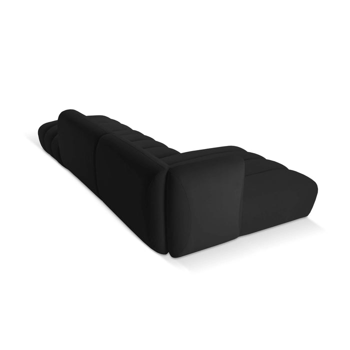 Micadoni 5-zits hoekbank Harry links open velvet