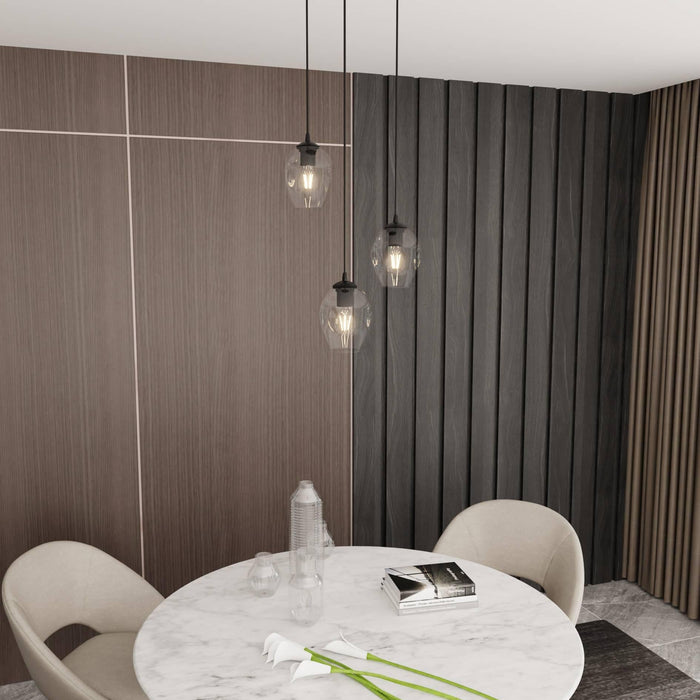 Loft46 3-lichts hanglamp Noah rond