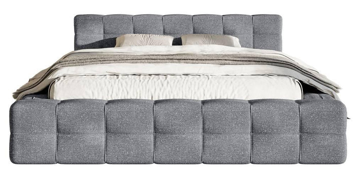 Selsey Design Tilly bedframe chenille met opbergvak 160 x 200 cm