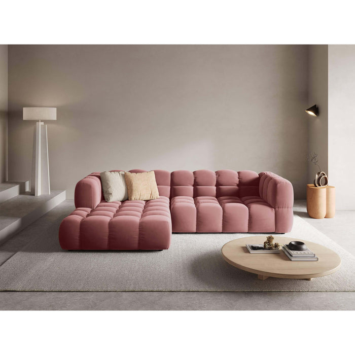 Cosmopolitan Design 4-zits hoekbank Sky links velvet