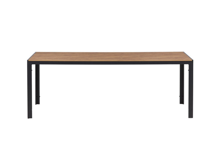 Nest outdoor Aaron tuintafel polywood bruin - 205 x 90 cm
