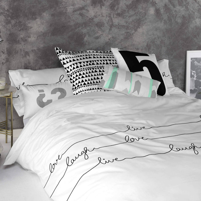 Blanc Set van 2 kussenhoezen Five