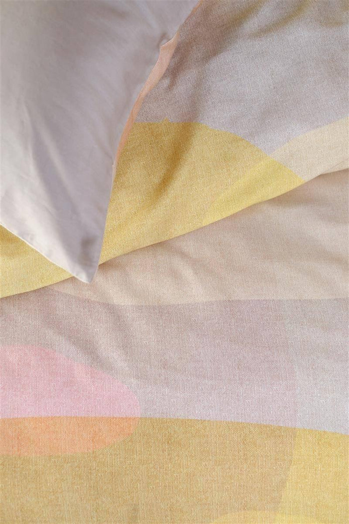 Beddinghouse Dutch Design dekbedovertrek Sunny Day sand - 2-persoons