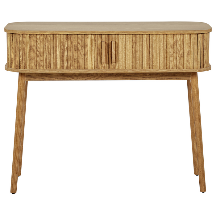 Beliani - SELAH - Sidetable - Lichthout - MDF