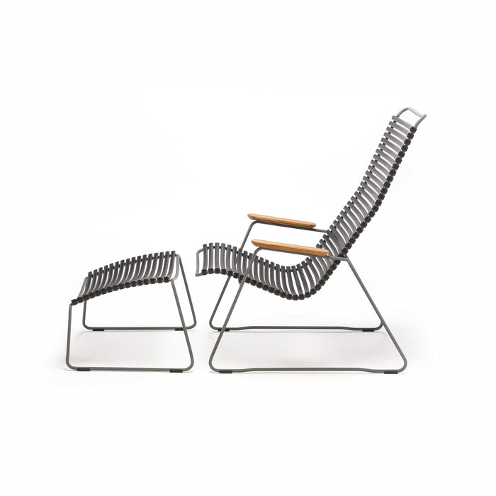 Houe Click voetenbank Pigeon Blue