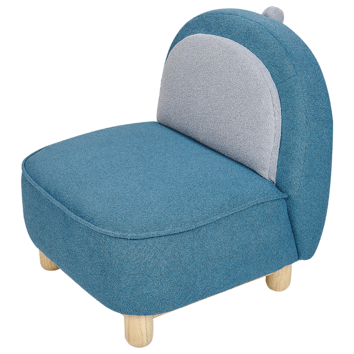 Beliani - FABORG - Kinderstoel - Blauw - Polyester