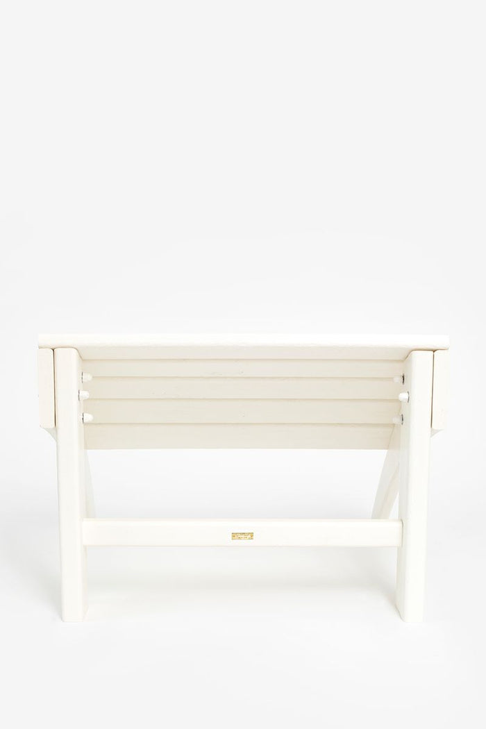 Sissy-Boy Witte fanback chair voetenbankje