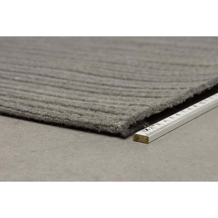 Zuiver Waves Vloerkleed 170x240 Grijs|Groen