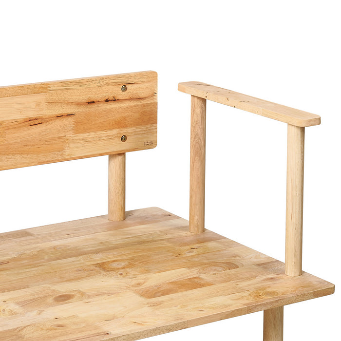 Beliani - ASKER - Tweezitsbank - Donkergroen - Bouclé