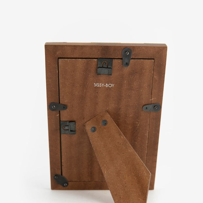 Sissy-Boy Groen fotolijstje met checker rand