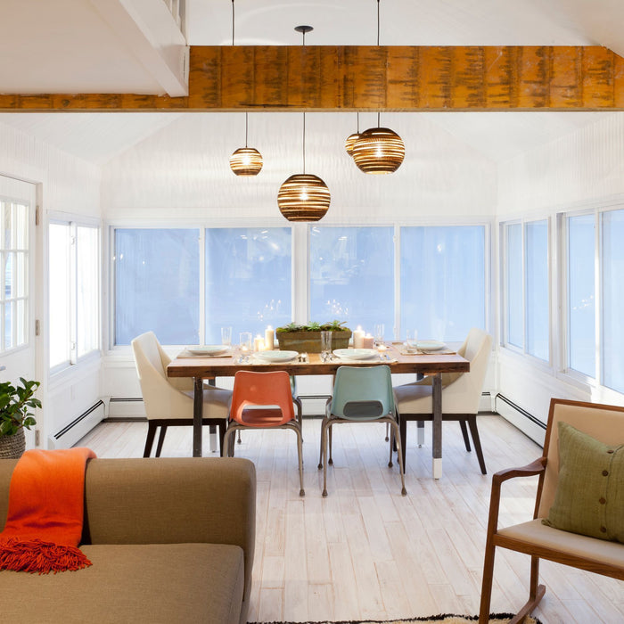 Scraplights Moon 14 hanglamp Ø36 blond