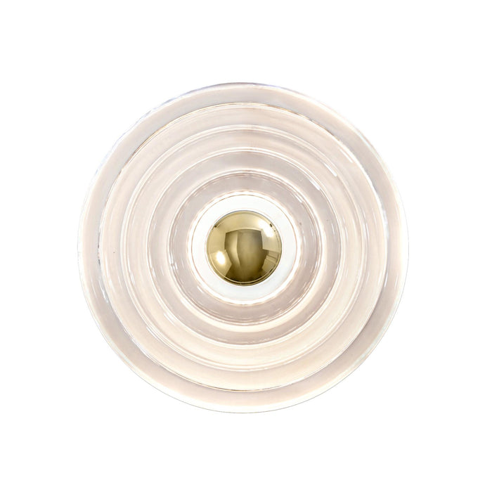 Tom Dixon Press wandlamp LED large Ø35 transparant