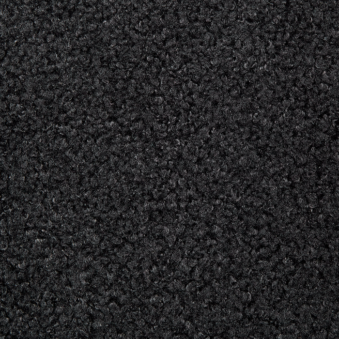 Beliani - EMERY - Barkruk set van 2 - Zwart - Bouclé