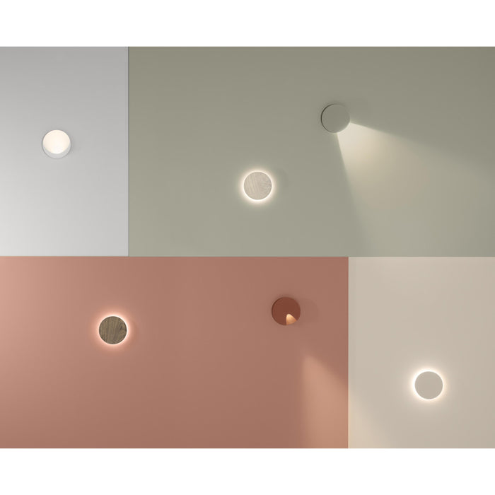 Vibia Dots 4665 wandlamp LED Ø17.5 Terra Red