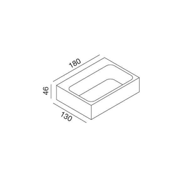 Wever & Ducre Bento 1.3 wandlamp LED wit 3000K
