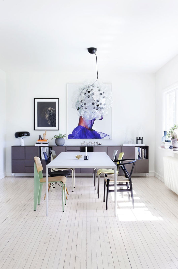 Flos Snoopy tafellamp blauw