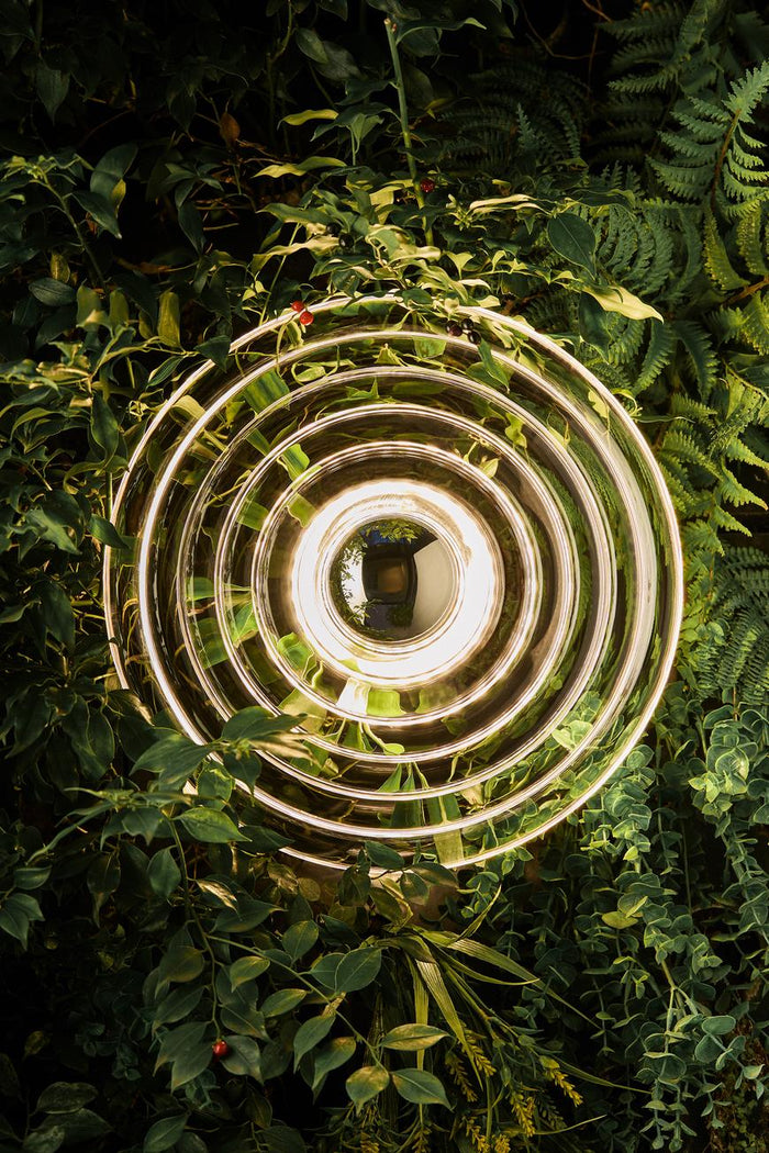 Tom Dixon Press wandlamp LED large Ø35 transparant