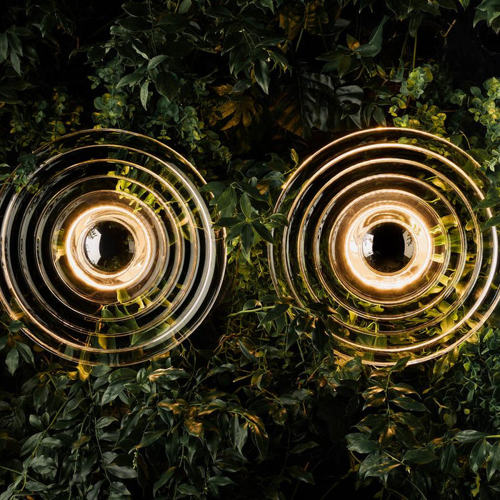 Tom Dixon Press wandlamp LED large Ø35 transparant