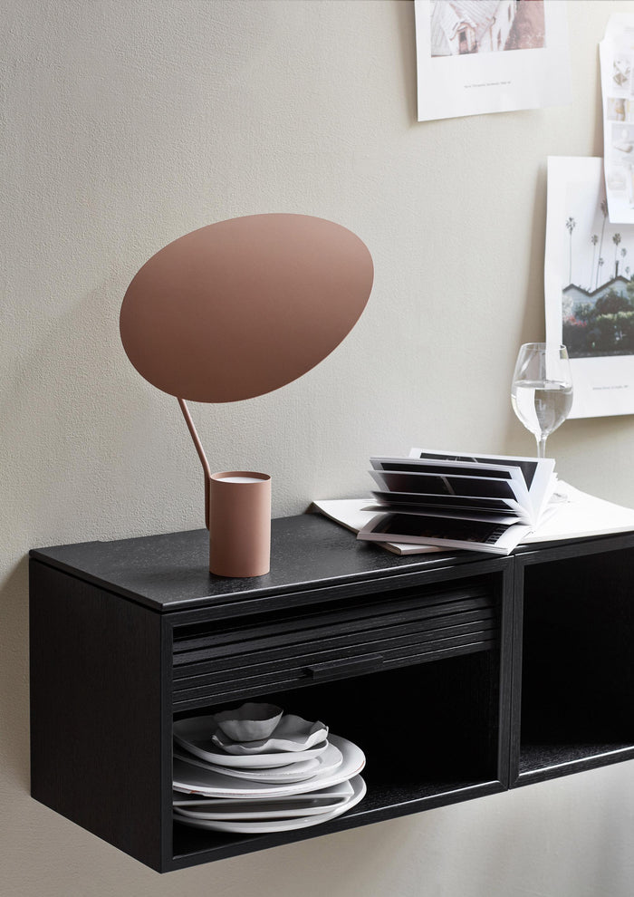 Ombre tafellamp Black