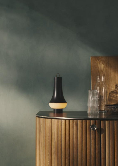 Louis Poulsen Tomoshi tafellamp LED oplaadbaar Brown