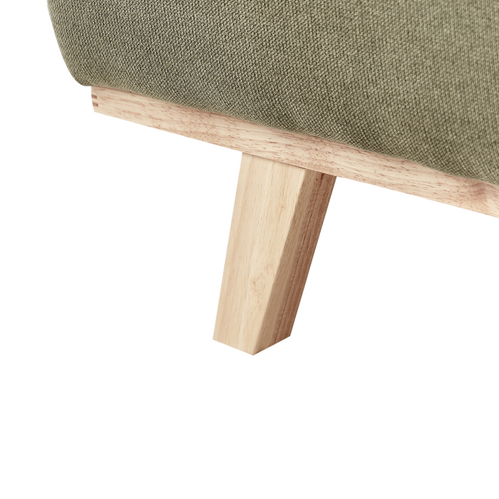 Beliani - NORA - Hoekbank - Groen - Rechtszijdig - Polyester