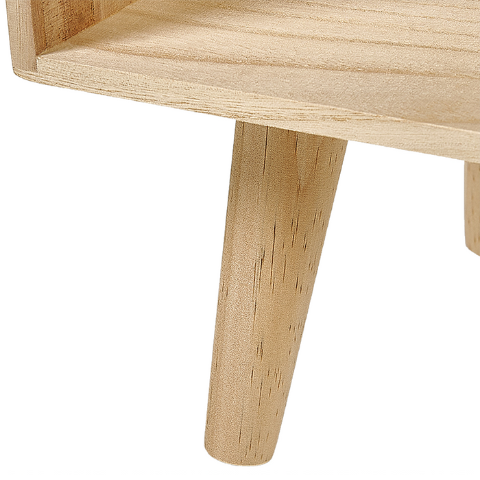 Beliani - RUPERT - Nachtkastje - Licht hout - MDF