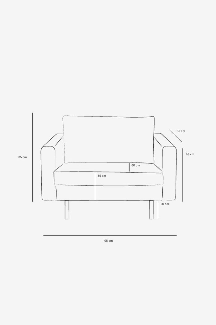Sissy-Boy Amsterdam leer outside loveseat groen