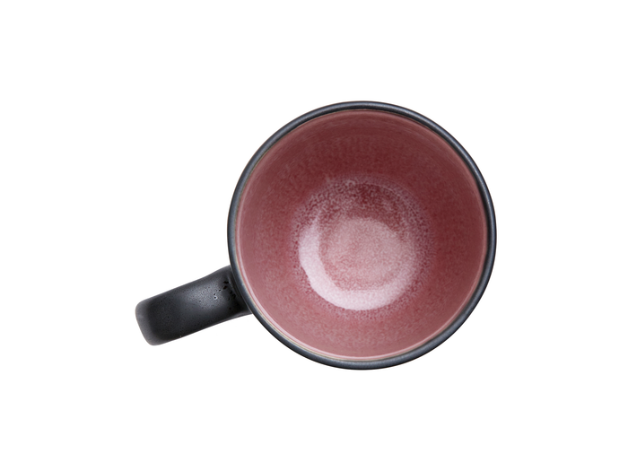 Bitz Mokken Gastro Zwart|multi Roze 300 ml - 4 Stuks