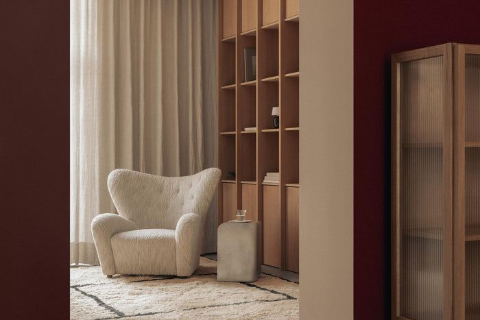 Audo Copenhagen Volume bijzettafel 30x30 aluminium