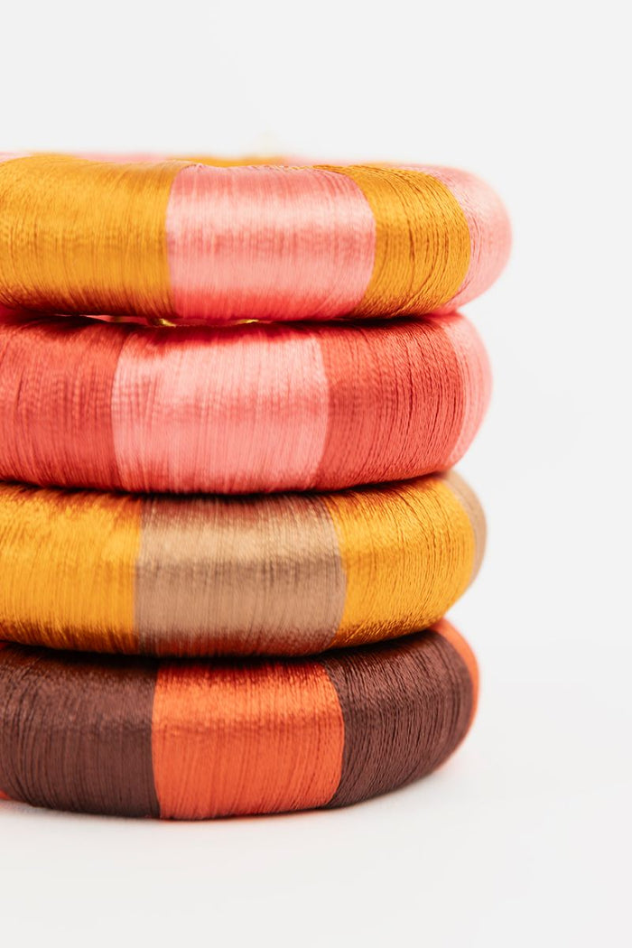 Sissy-Boy Multicolor striped servetringen-4st.