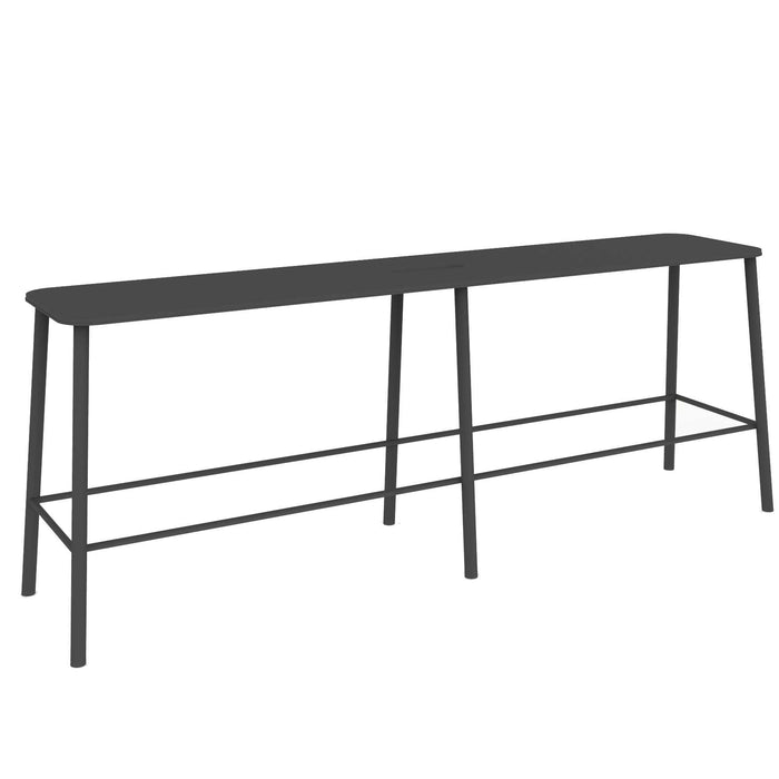 Frama Adam Mono eetbank buiten 120 zwart