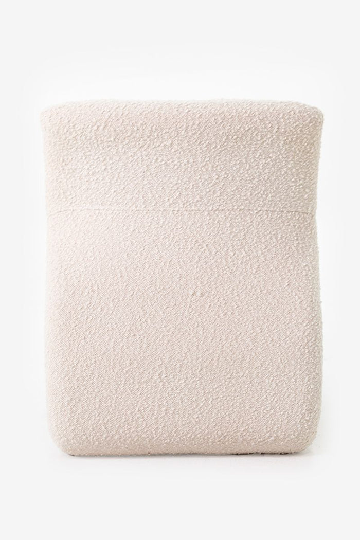Sissy-Boy Ecru boucle lounge chair