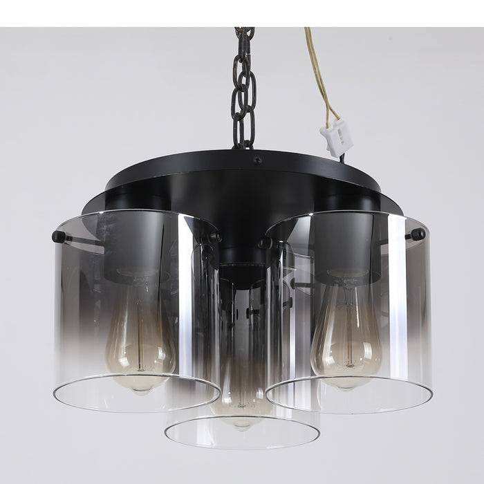 Searchlight Sweden Plafondlamp - Zwart