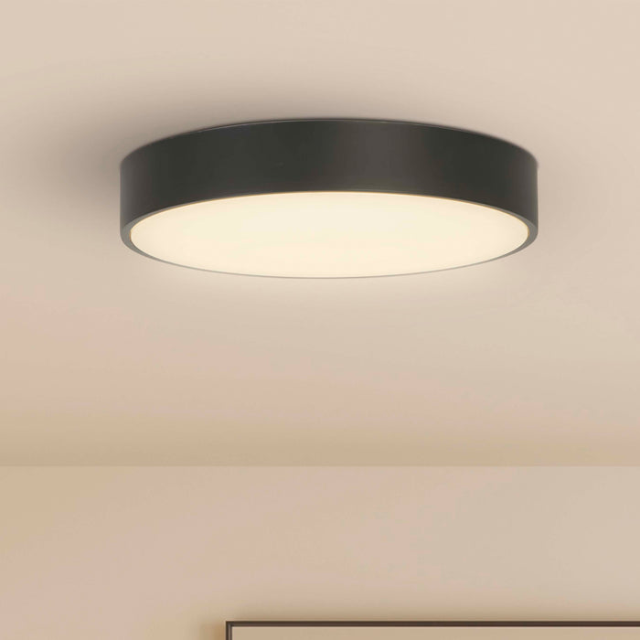 Searchlight Palma Plafondlamp - Zwart