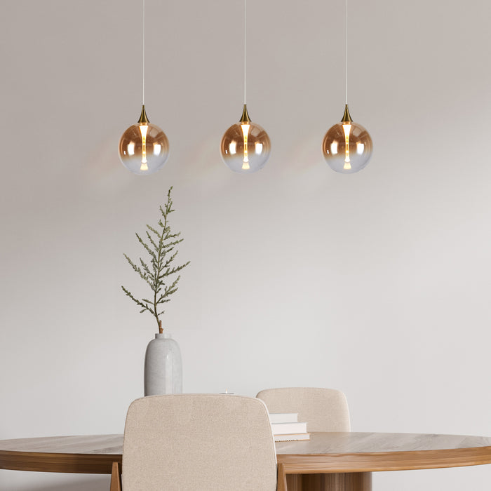 Searchlight Alchemy Hanglamp 3-lichts