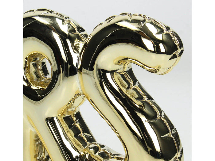 SVJ Home Decorations Cheers Beeld - 42 x 4 x 14 cm - Polyresin - Goud