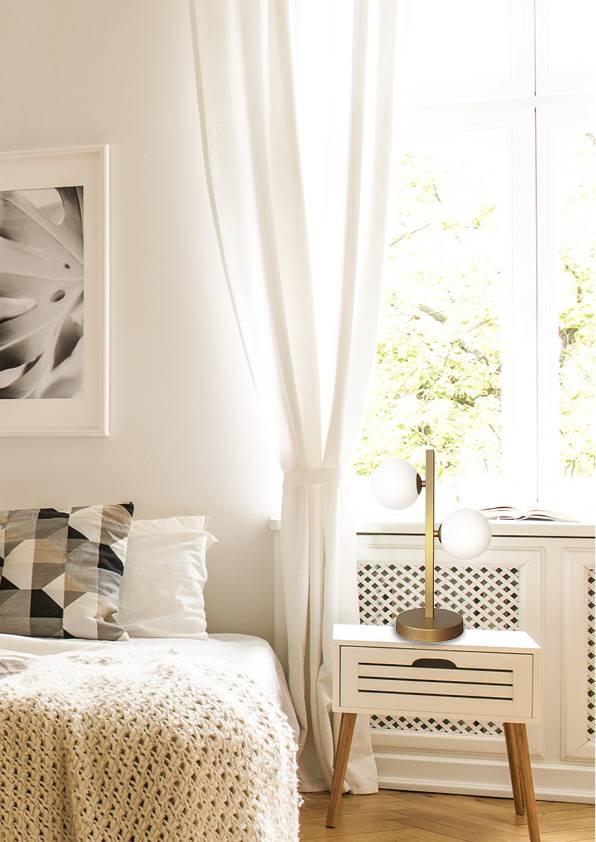 Candellux Tafellamp Kama 2-lichts