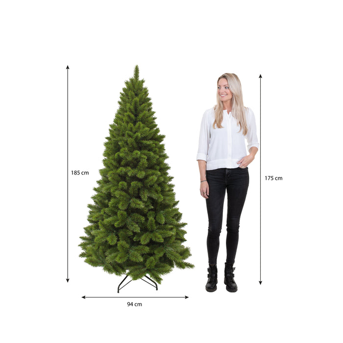 Triumph Tree Camden Kunstkerstboom Slim - H185 x Ø94 cm - Groen