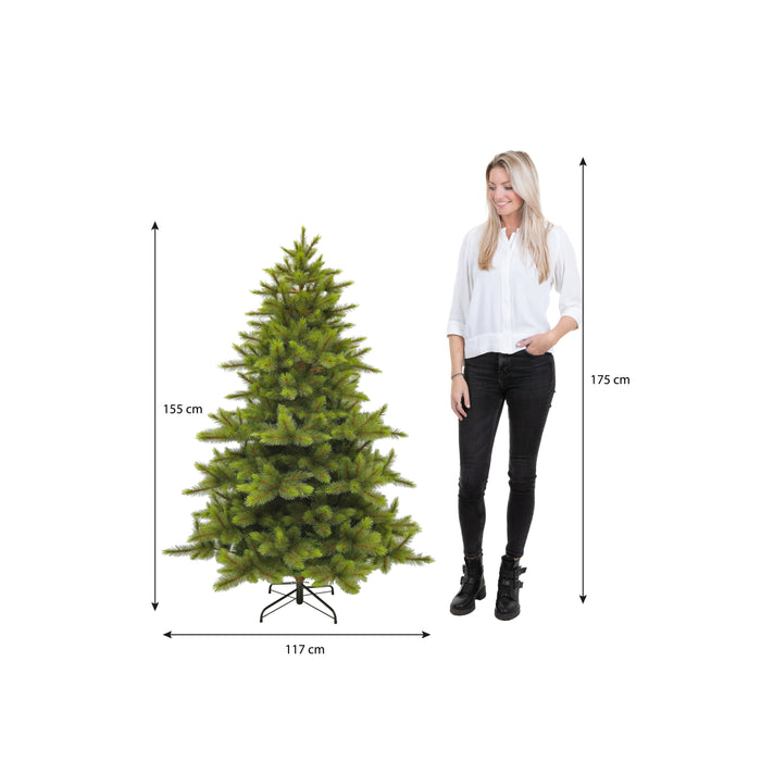 Triumph Tree Wyoming Kunstkerstboom - H155 x Ø117 cm - Groen