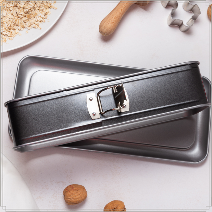 OTIX Springvorm 30cm Cakevorm met deksel Slof bakvorm Sloffenring