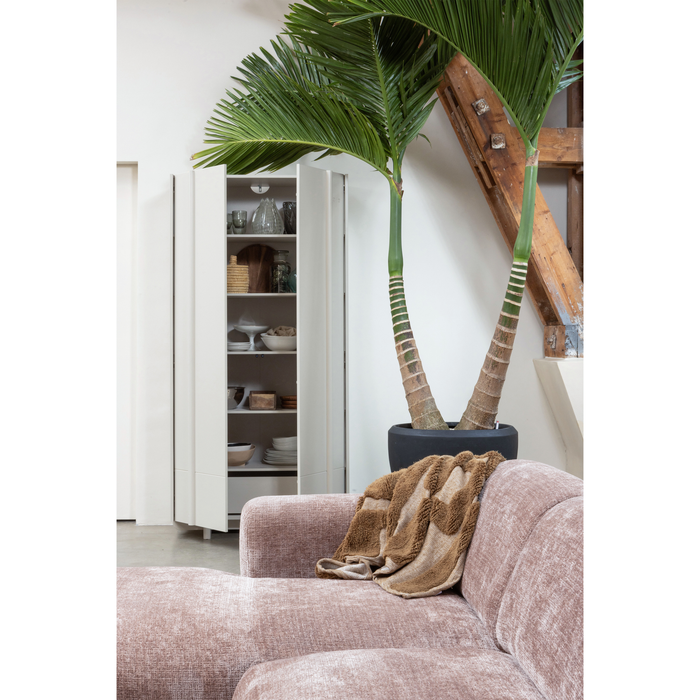 WOOOD hoekbank rechts Cloud - Chenille - Taupe - 80x345x198 cm